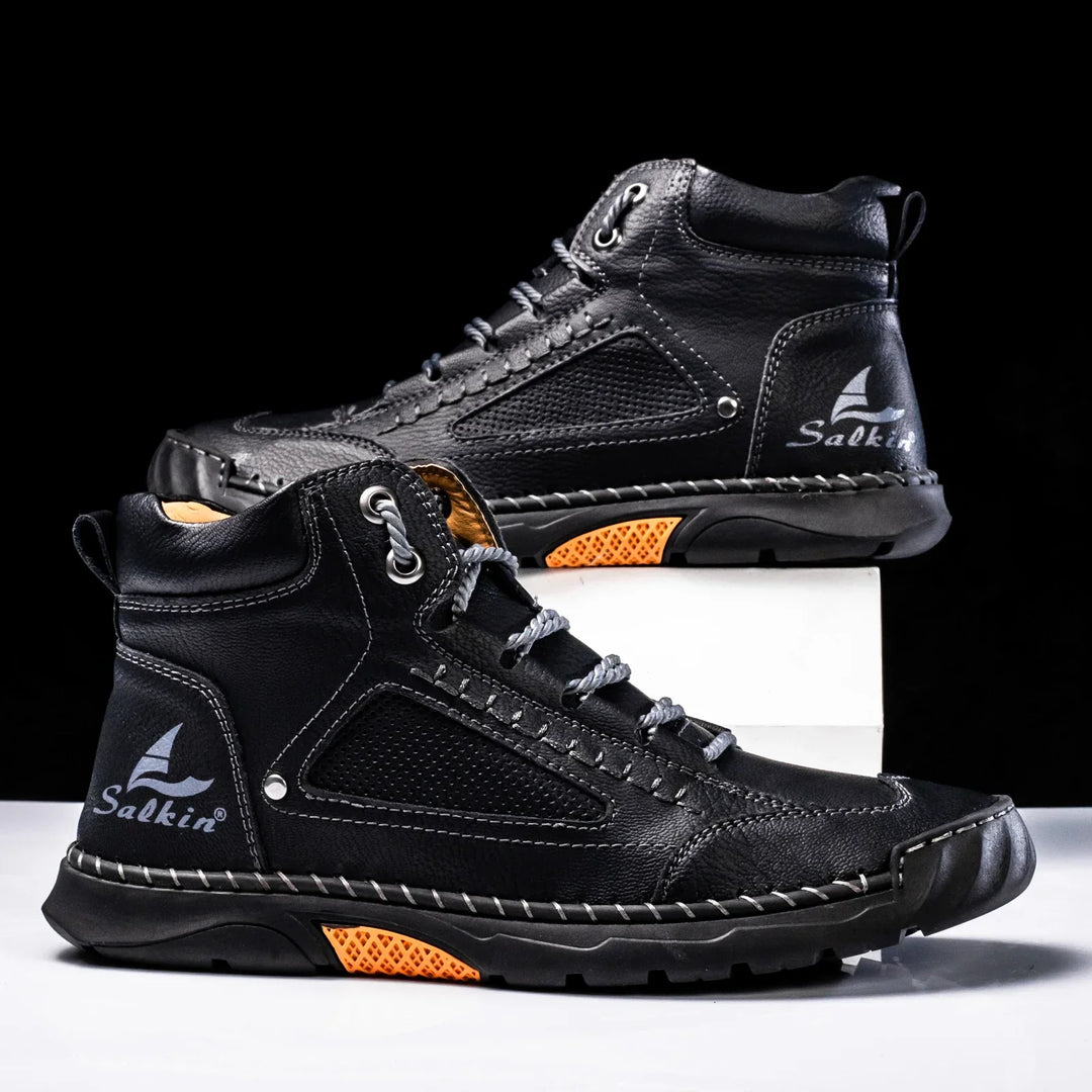 Adrian | Outdoor Leather Ankle Boots
