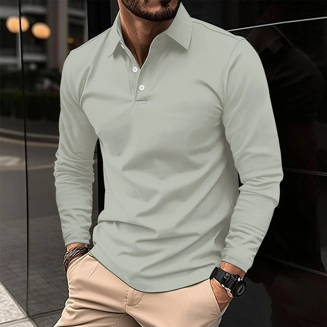 James | Classic Long Sleeve Polo