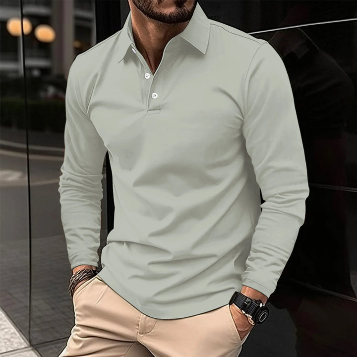 James | Classic Long Sleeve Polo