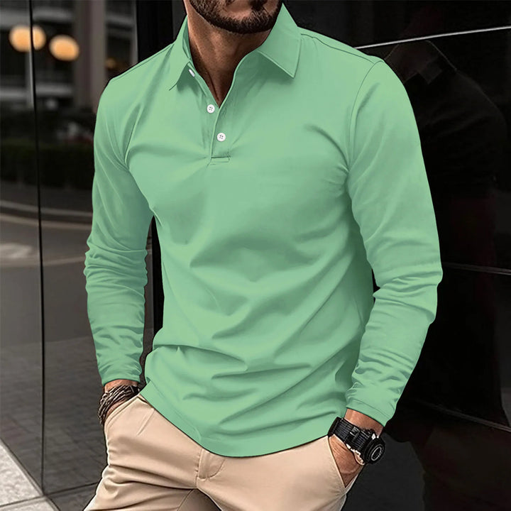 James | Classic Long Sleeve Polo