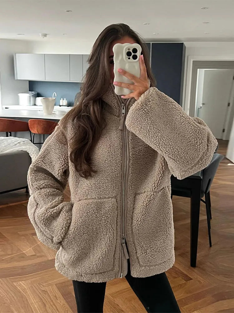 Emma | Cozy Zip-Up Sherpa Jacket