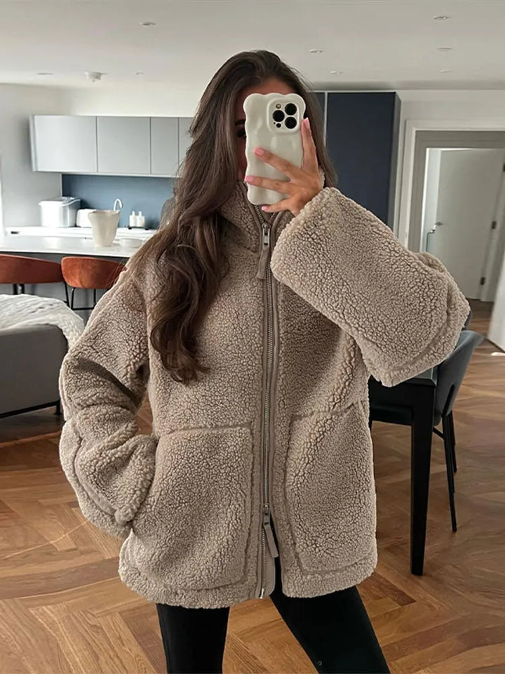 Emma | Cozy Zip-Up Sherpa Jacket
