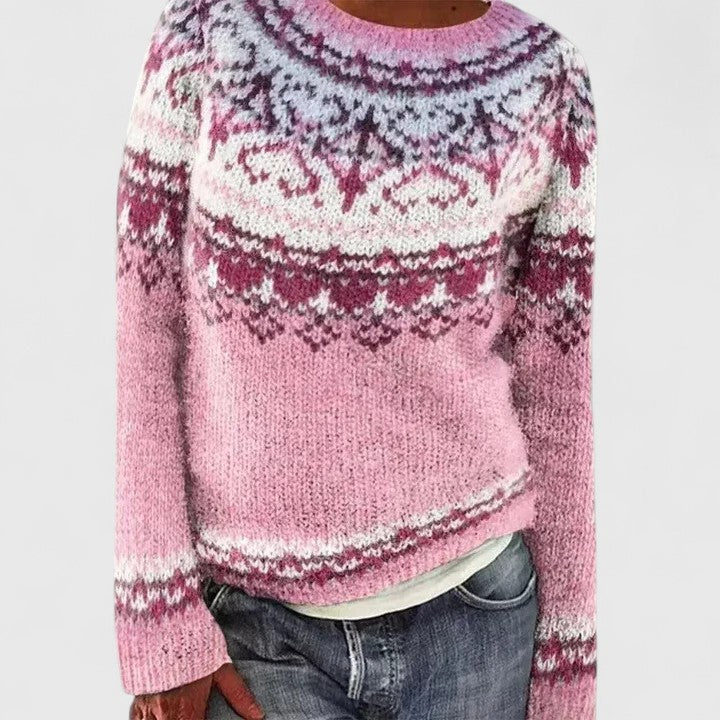 Evelyn | Nordic Knit Pullover