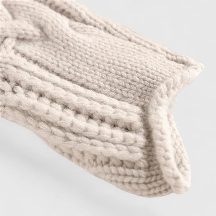Helen | Textured Knit Turtleneck Sweater