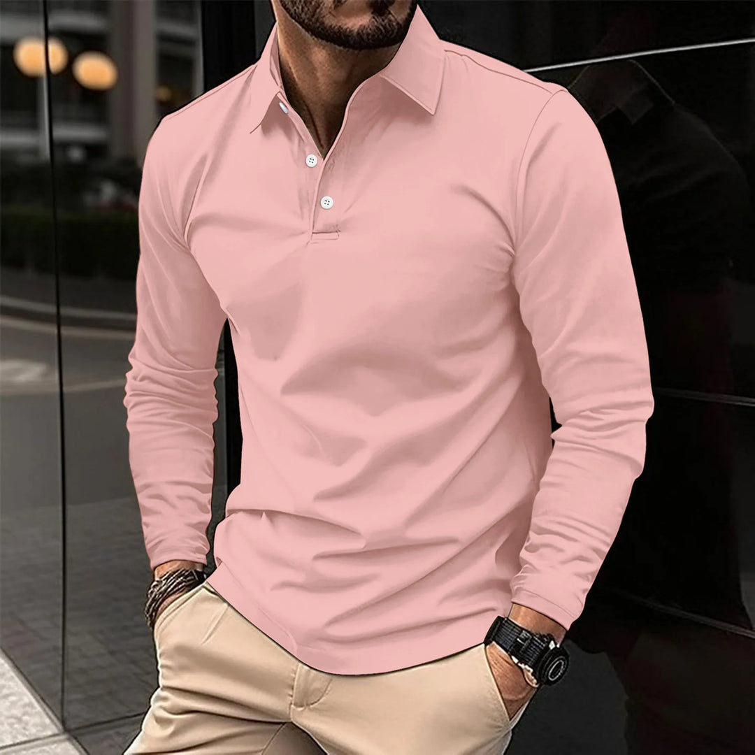 James | Classic Long Sleeve Polo