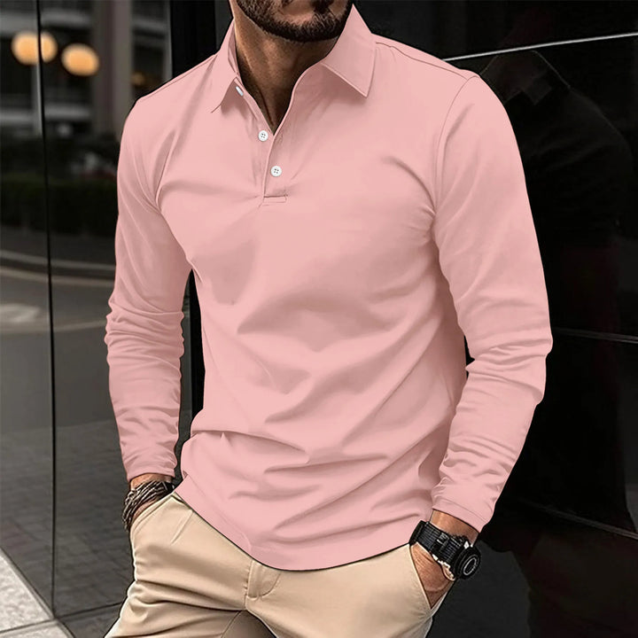 James | Classic Long Sleeve Polo