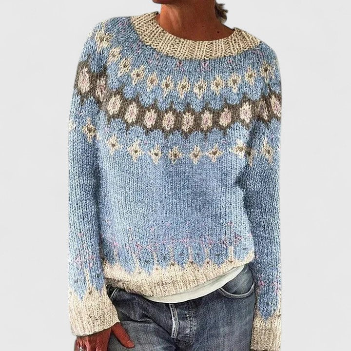 Evelyn | Nordic Knit Pullover