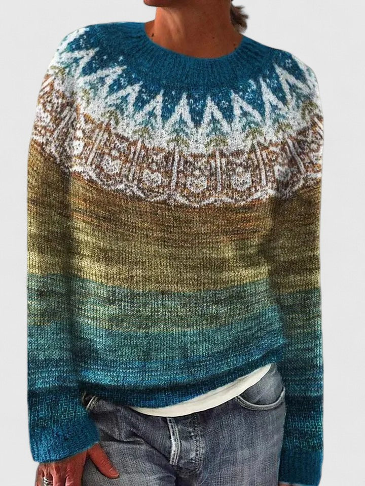 Evelyn | Nordic Knit Pullover