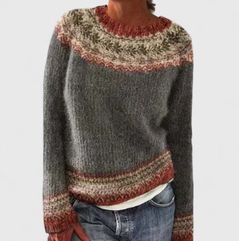 Evelyn | Nordic Knit Pullover
