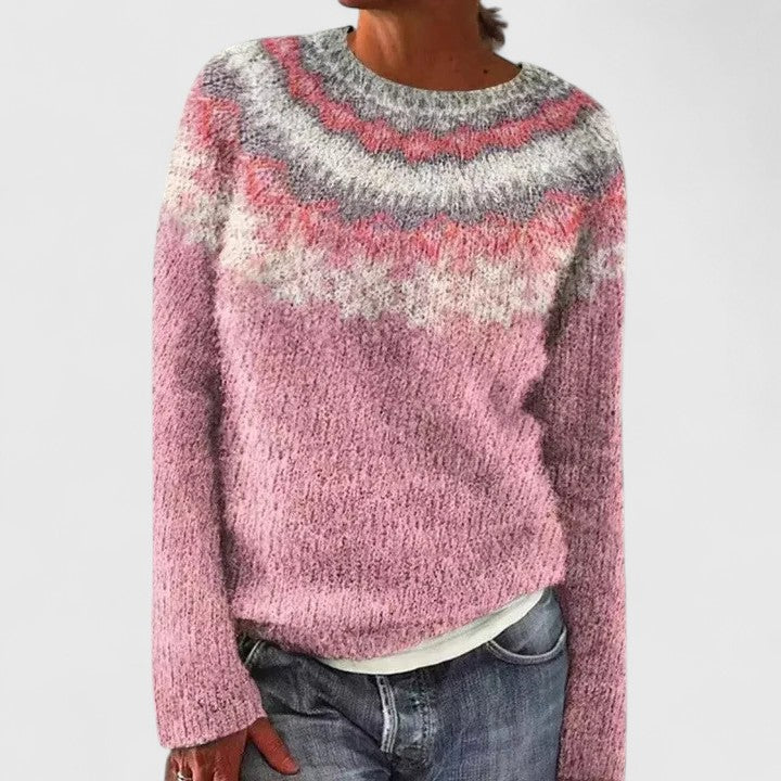 Evelyn | Nordic Knit Pullover
