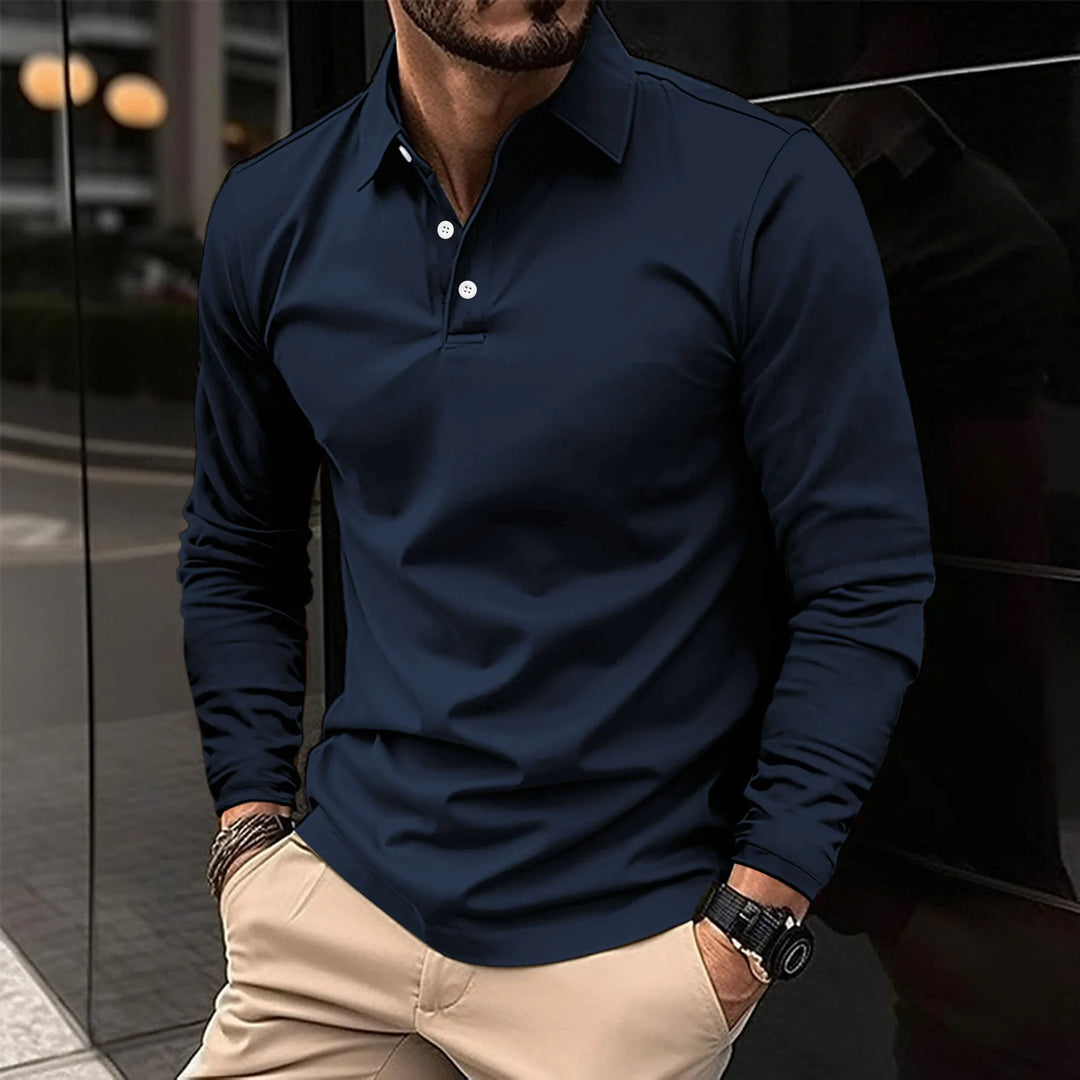 James | Classic Long Sleeve Polo