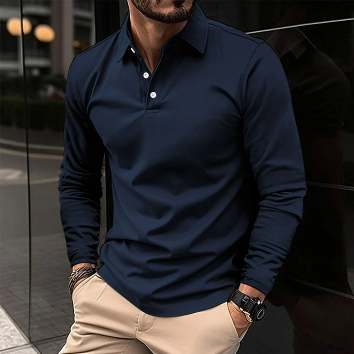 James | Classic Long Sleeve Polo