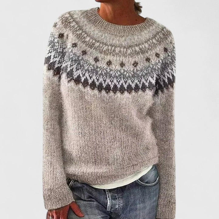 Evelyn | Nordic Knit Pullover