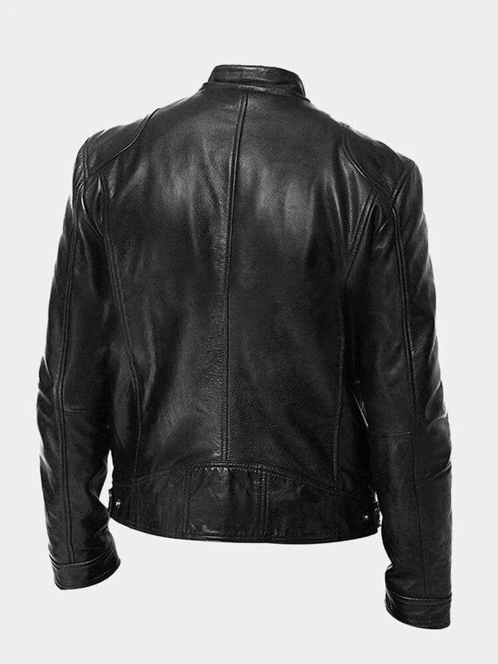 George | Classic Zip Leather Jacket