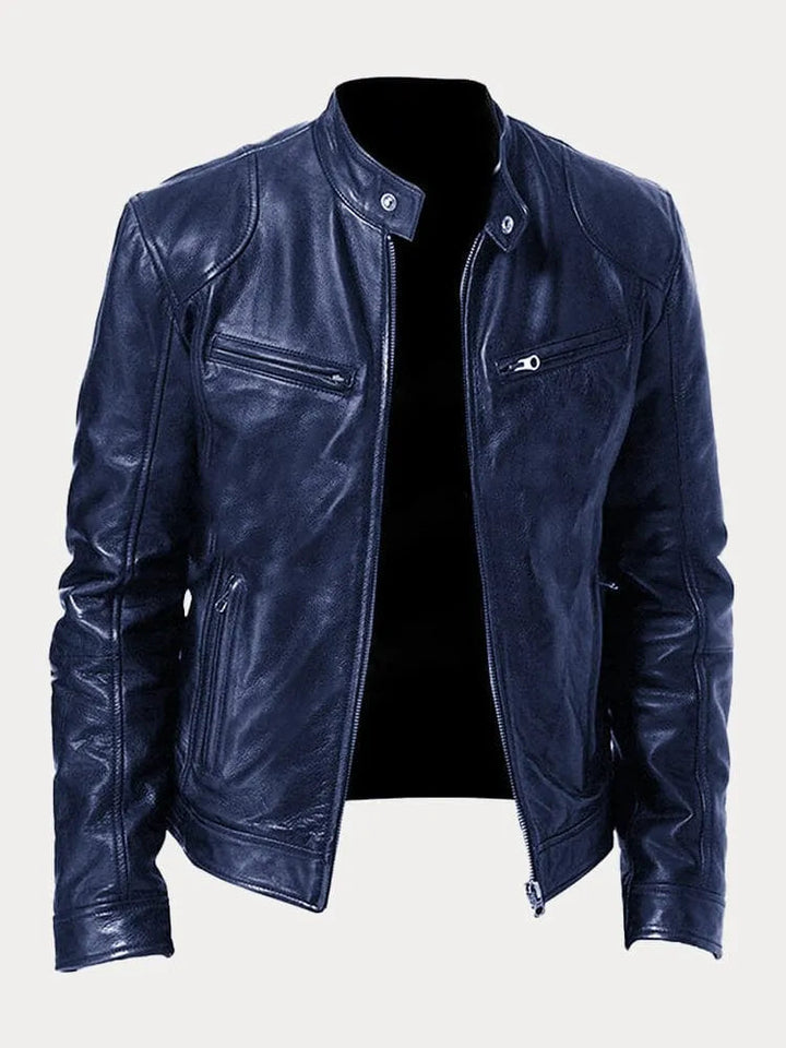 George | Classic Zip Leather Jacket