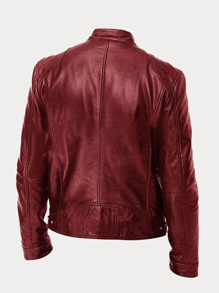 George | Classic Zip Leather Jacket
