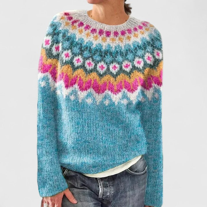 Evelyn | Nordic Knit Pullover