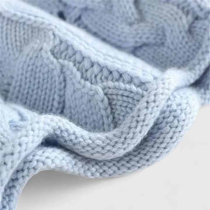 Helen | Textured Knit Turtleneck Sweater