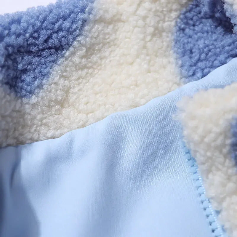Mina | Heart-Lined Fleece Jacket