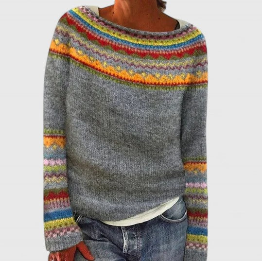 Evelyn | Nordic Knit Pullover