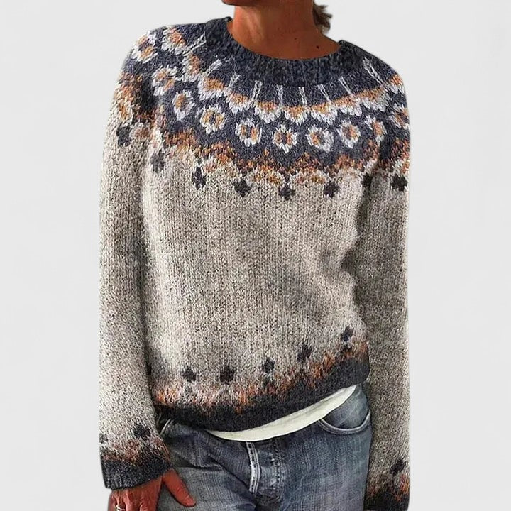 Evelyn | Nordic Knit Pullover