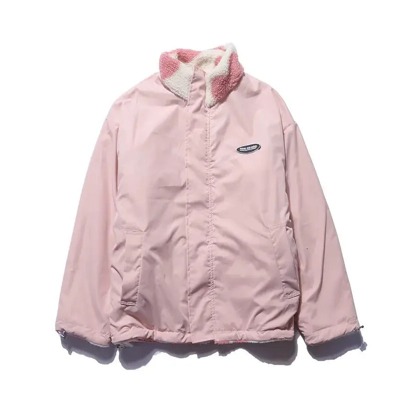 Mina | Heart-Lined Fleece Jacket