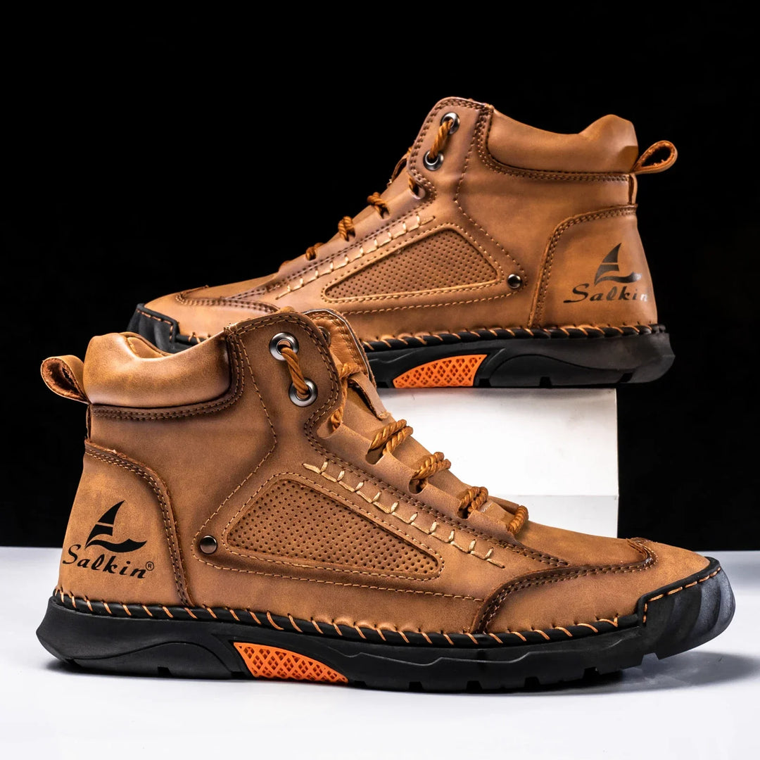 Adrian | Outdoor Leather Ankle Boots