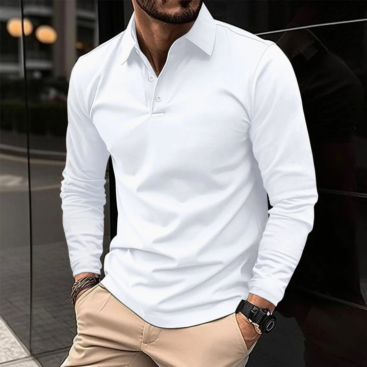 James | Classic Long Sleeve Polo