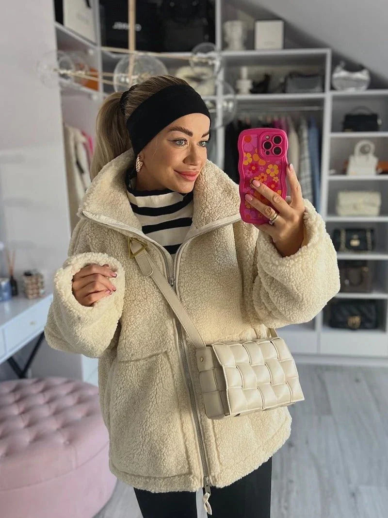 Emma | Cozy Zip-Up Sherpa Jacket