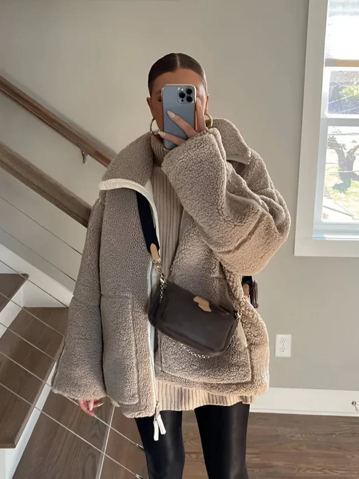 Emma | Cozy Zip-Up Sherpa Jacket