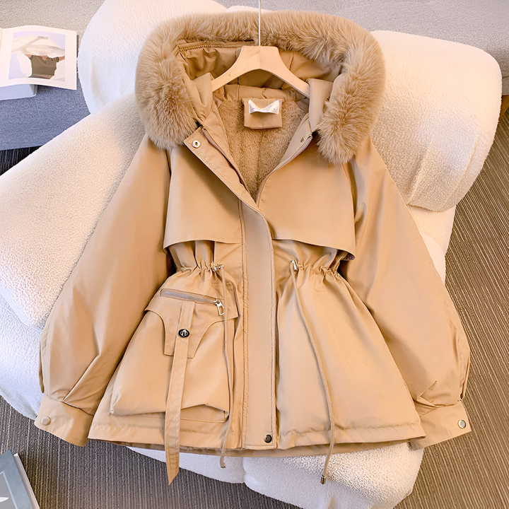 Clare | Faux Fur Hooded Jacket