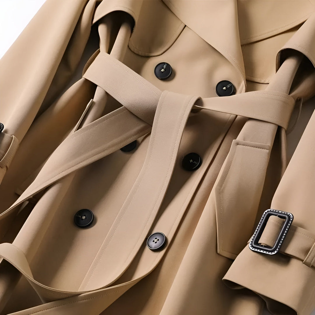 Vivian | Classic Belted Trench Coat