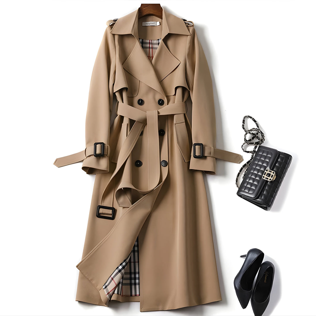 Vivian | Classic Belted Trench Coat