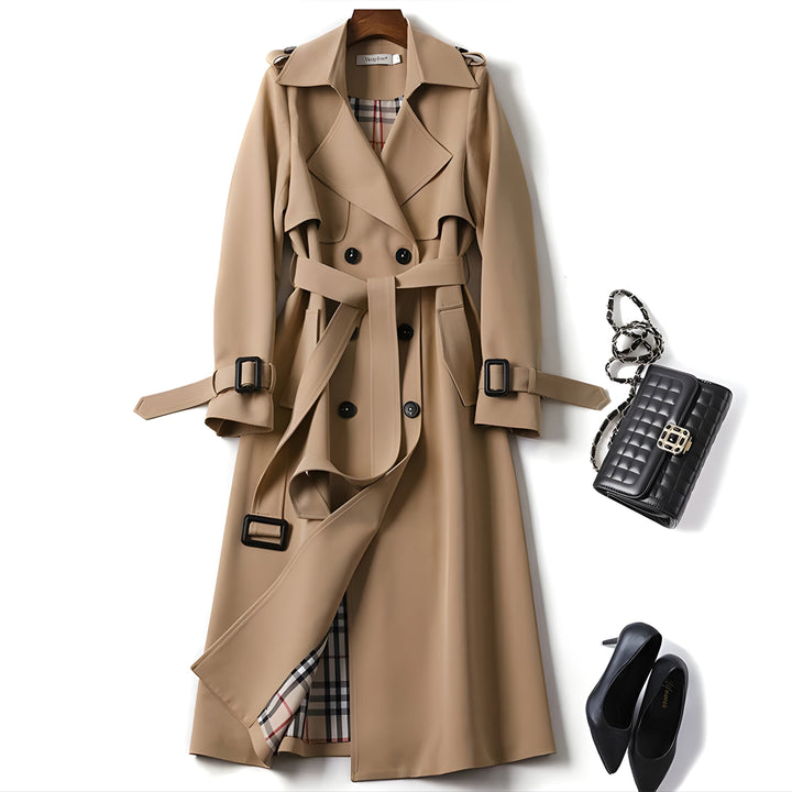 Vivian | Classic Belted Trench Coat