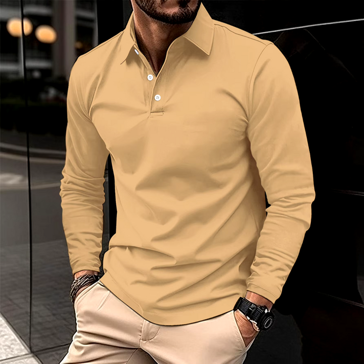 James | Classic Long Sleeve Polo