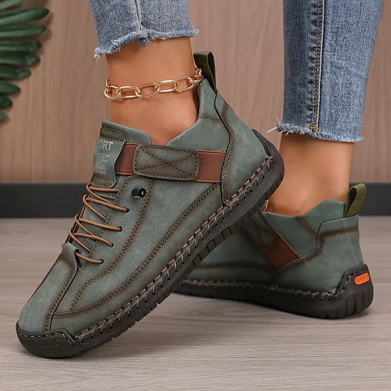 Tasha | Casual Stitch Lace Sneakers