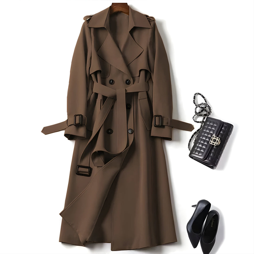 Vivian | Classic Belted Trench Coat
