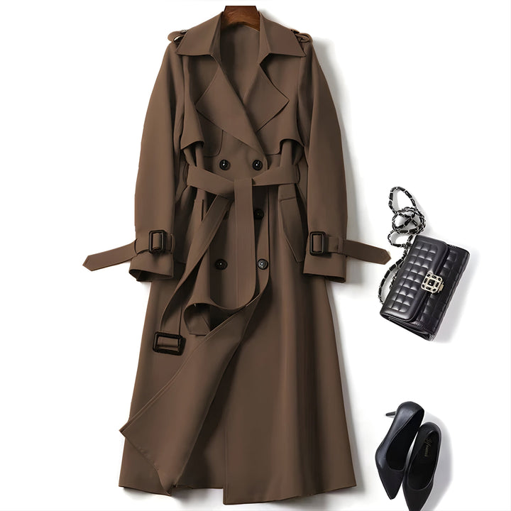 Vivian | Classic Belted Trench Coat