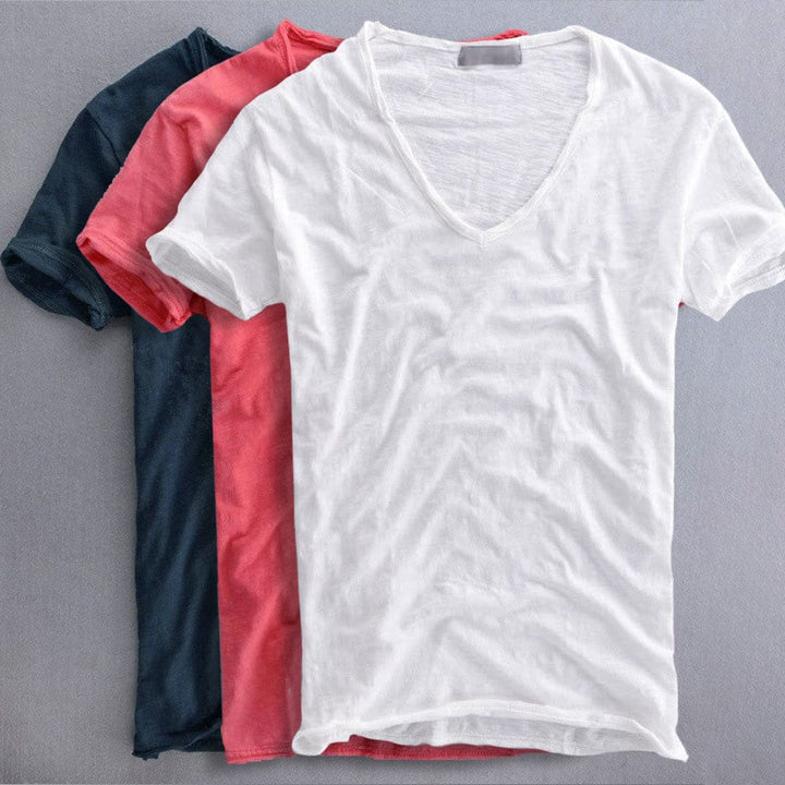 Eli | Classic V-Neck Tee