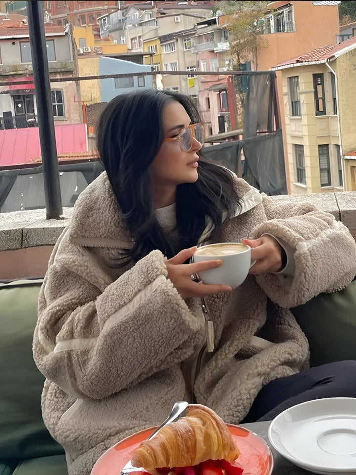 Emma | Cozy Zip-Up Sherpa Jacket