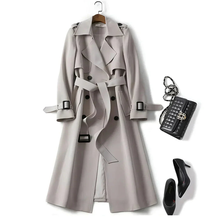 Vivian | Classic Belted Trench Coat