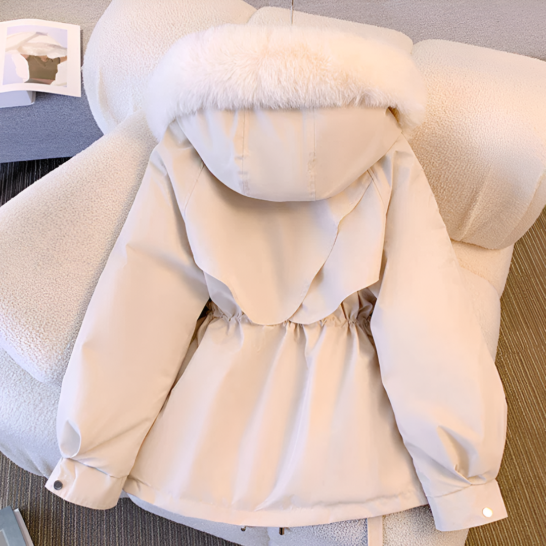 Clare | Faux Fur Hooded Jacket