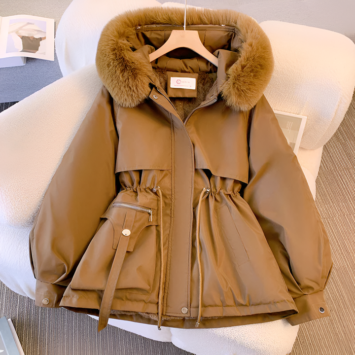 Clare | Faux Fur Hooded Jacket