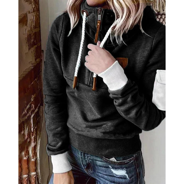 Willow | Two-Tone Quarter-Zip Hoodie