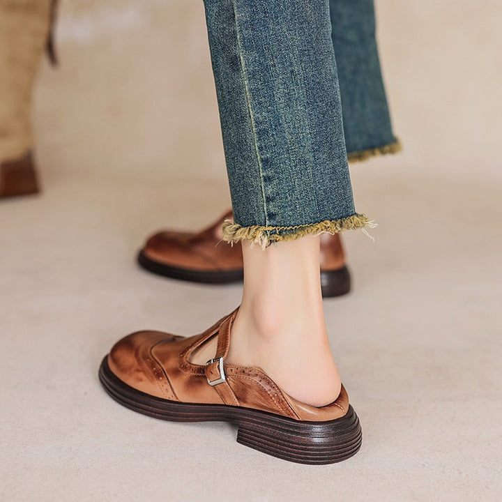 Grace | Vintage Buckle Mary Jane