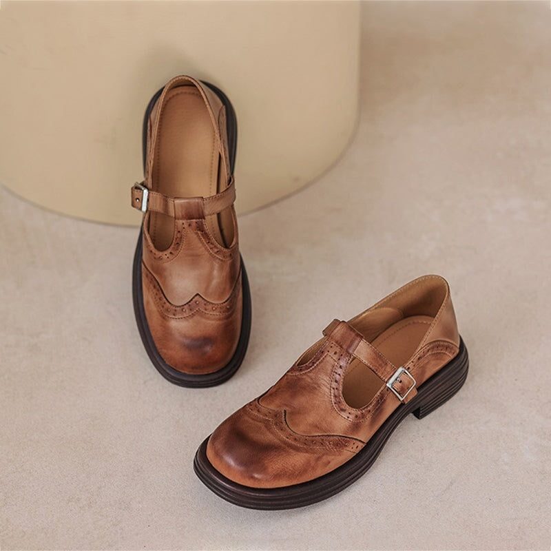 Grace | Vintage Buckle Mary Jane
