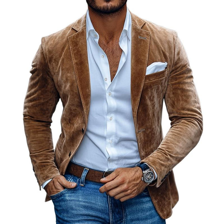 Cortona | Men's Vintage Suede Blazer