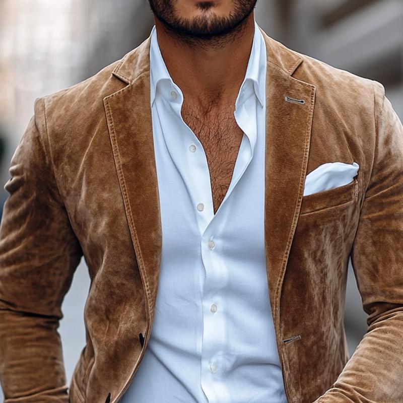 Cortona | Men's Vintage Suede Blazer