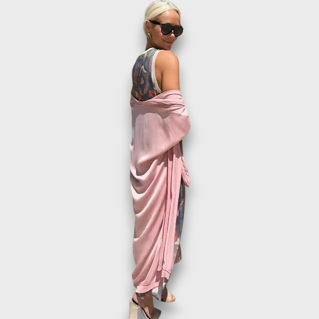 Lola | Sleeveless Printed Maxi Dress