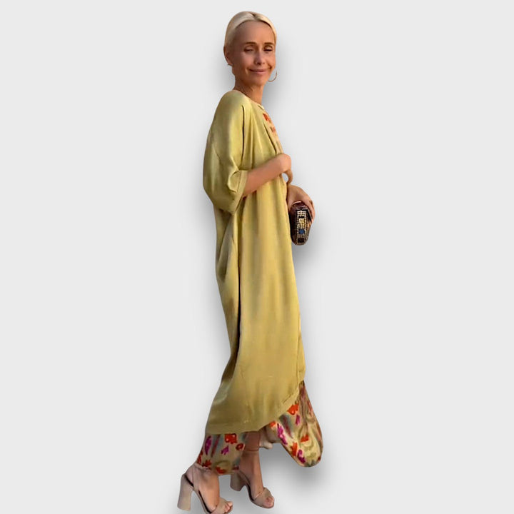Lola | Sleeveless Printed Maxi Dress